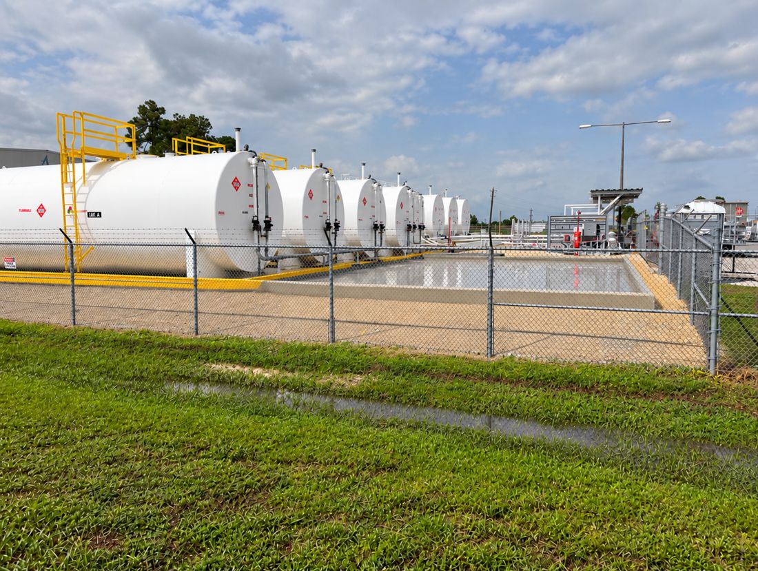 Aviation fuel storage system built by ABA-CON
